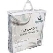 Wholesale - 6pc GREY WAFFLE TOWEL SET C/P 10, UPC: 849808011104